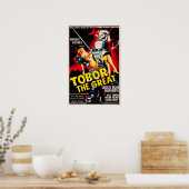 Tobor The Great Sci Fi Robots Retro Movie Poster (Keuken)