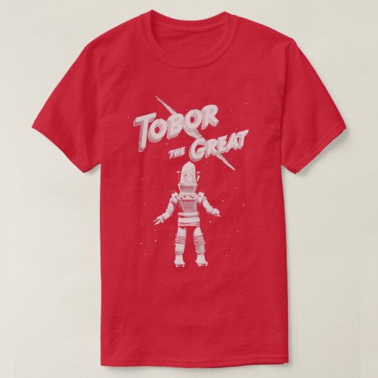 Tobor the Great T-shirt (Design voorkant)