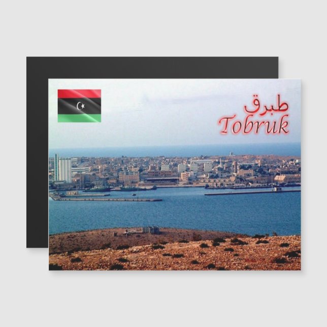 Tobruk - Libië - Panorama - (Voorkant / Achterkant)