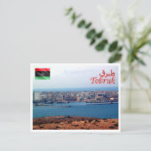 Tobruk - Libië - Panorama - Briefkaart (Staand voorkant)
