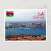 Tobruk - Libië - Panorama - Briefkaart (Voorkant)