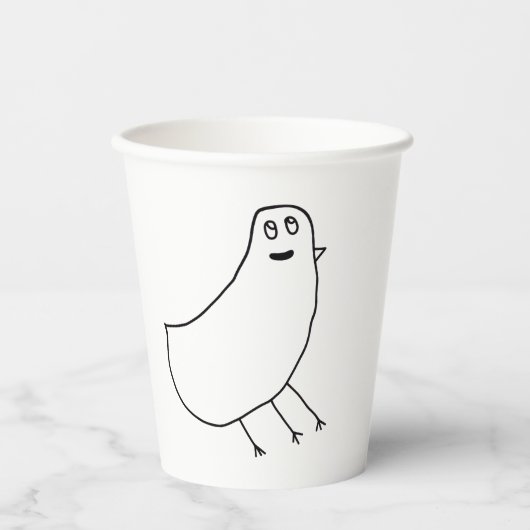 TOBS Eend Papieren Bekers (Voorkant)