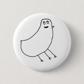 TOBS Eend Ronde Button 5,7 Cm (Voorkant)