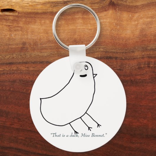 TOBS Eend Sleutelhanger (Voorkant)