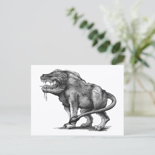 Toby - Briefkaart (Staand voorkant)