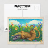 Toby In The Flowers - Briefkaart (Voorkant / Achterkant)