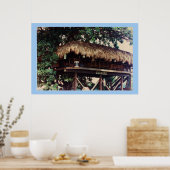 Toby Inn Tree House Bar, Montego Bay Jamaica Poster (Keuken)