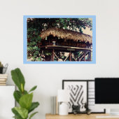 Toby Inn Tree House Bar, Montego Bay Jamaica Poster (Thuiskantoor)