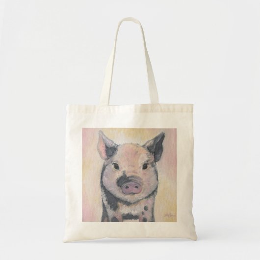 Toby Piglet-boodschappentas Tote Bag (Voorkant)
