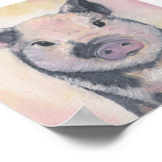 Toby-poster voor kunstdrukafdrukken poster (Hoek)