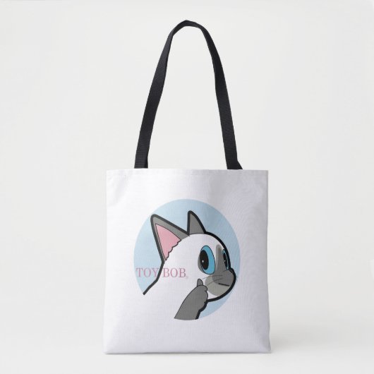 TOBY TOYBOB DRAAG ME CANVAS TAS (Voorkant)