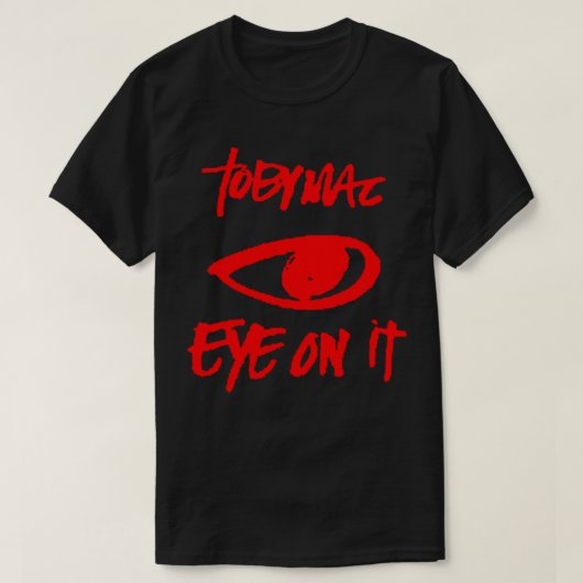 TobyMac-zangeres voor Christelijke heuphop T-shirt (Design voorkant)