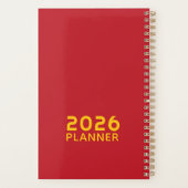 TOC TOC! - Funny Cat Planner (Achterkant)