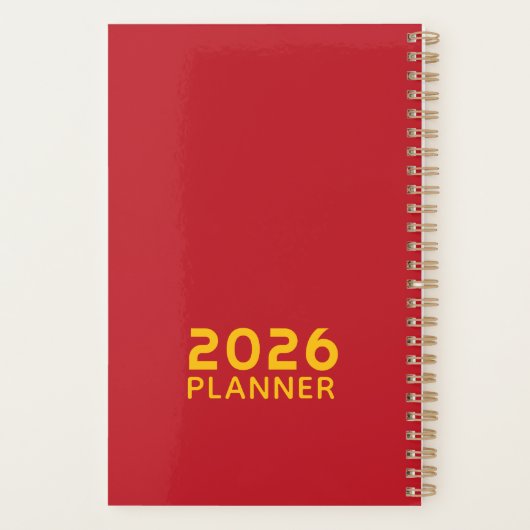 TOC TOC! - Funny Cat Planner (Achterkant)