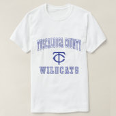 Tocaloosa County High School Wildcats T-shirt (Design voorkant)