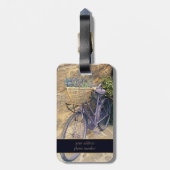 Tocany Bicycle Bagagelabel (Achterkant verticaal)