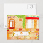 Tocany Cafe Briefkaart (Voorkant / Achterkant)