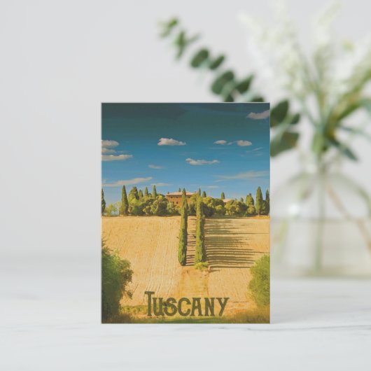 Tocany County Briefkaart (Staand voorkant)