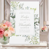 Tocany Eucalyptus Greenery Wedding Invitation Kaart