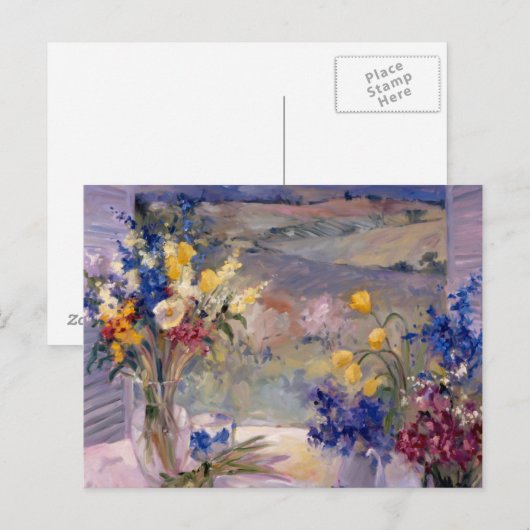 Tocany Floral Briefkaart (Voorkant / Achterkant)