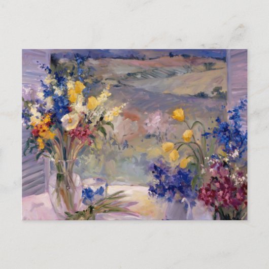 Tocany Floral Briefkaart (Voorkant)