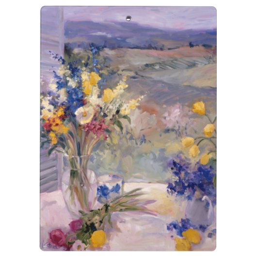 Tocany Floral Klembord (Achterkant)