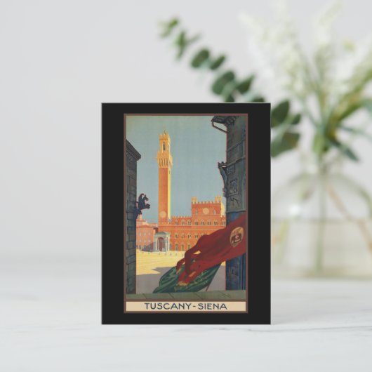 Tocany Siena Briefkaart (Staand voorkant)