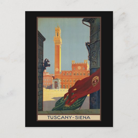 Tocany Siena Briefkaart (Voorkant)