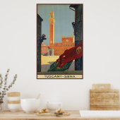 Tocany Siena Poster (Keuken)