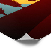 Tocany Sunset Art Poster (Hoek)