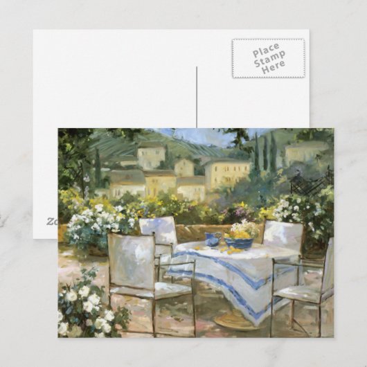 Tocany Terrace Briefkaart (Voorkant / Achterkant)