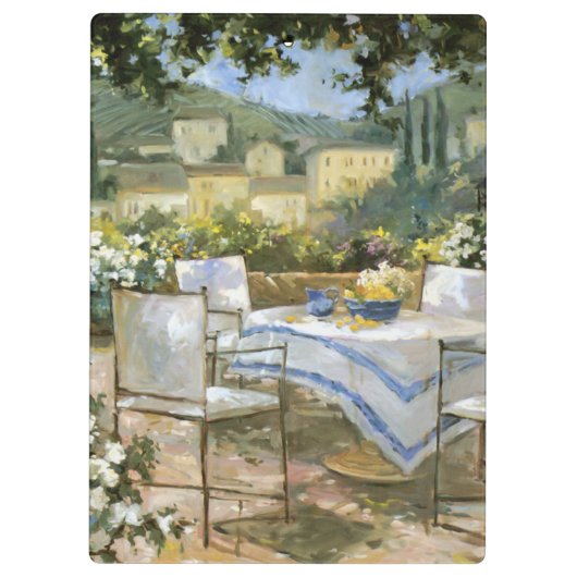 Tocany Terrace Klembord (Achterkant)