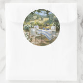 Tocany Terrace Ronde Sticker (Tas)