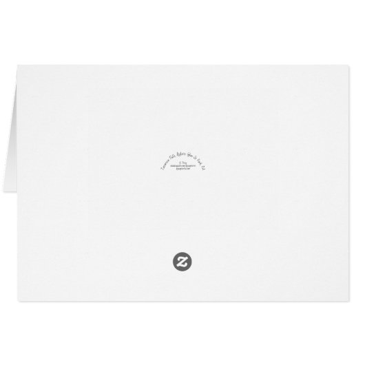 Tocarora Herfsten op Ricketts Glen Note Card (Achterkant Horizontaal)