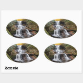 Tocarora Herfsten Ovale Sticker (Vel)