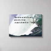Tocarora Proverb American Indian quote Canvas Afdruk (Voorkant)