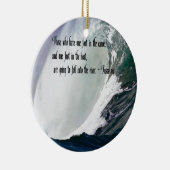 Tocarora Proverb American Indian quote Keramisch Ornament (Rechts)