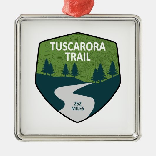Tocarora Trail Metalen Ornament (Voorkant)
