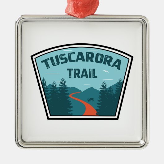 Tocarora Trail Metalen Ornament (Voorkant)