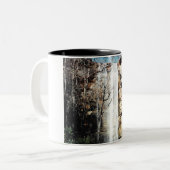 Toccaca-Herfsten, Georgië Tweekleurige Koffiemok (Voorkant links)