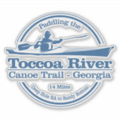 Toccoa River CT (SK) Sticker (Voorkant)
