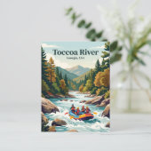Toccoa-rivier, Georgia, VS Briefkaart (Staand voorkant)
