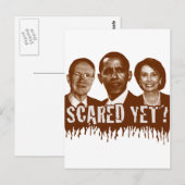 Toch bang? briefkaart (Voorkant / Achterkant)