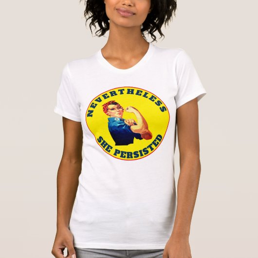 "Toch bleef ze bij Rosie. T-shirt (Voorkant)