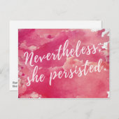 Toch bleef ze Briefkaart behouden (Voorkant / Achterkant)