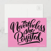 Toch bleef ze Briefkaarten houden (Voorkant / Achterkant)