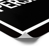 Toch bleef ze door - Elizabeth Warren - Poster (Hoek)