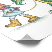 Toch bleef ze doorgaan! (HBdragon poster) Poster (Hoek)