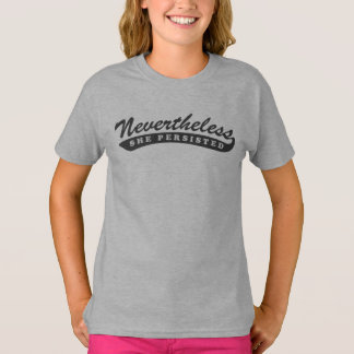 Toch bleef ze doorgaan. Raglan T-shirt