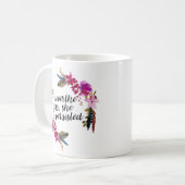 Toch bleef ze... | Dubbele pijp Koffiemok (Voorkant links)